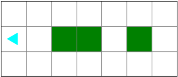 blue squares turned to green squares